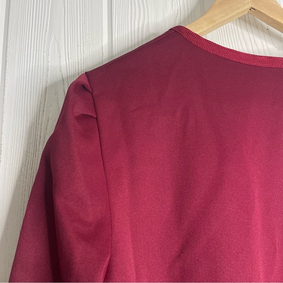 Vintage Separate Scene Jacket 42 Maroon Red Long Sleeve Formal NWT Hudson’s - Picture 6 of 9